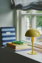 Nordlux Modern Indoor Table Lamp Yellow Metal E14 Dome Shade - Mains Powered, IP20 - thumbnail 5