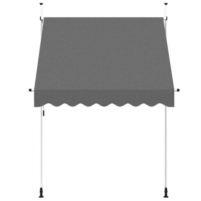 Berkfield Home Manual Retractable Awning 200 cm Anthracite in Charcoal - image 1