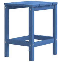 Berkfield Home Garden Adirondack Chair with Table HDPE Aqua Blue - thumbnail 5
