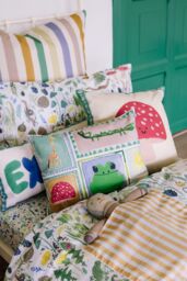 Wee Blue Bell 'Garden Explorer' Fitted Sheet in Green - Size: Single - thumbnail 5