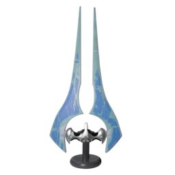 Menkind Halo Energy Sword Lamp Iconic LED Mood Light Remote Control in Black - thumbnail 2
