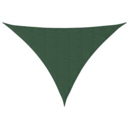 Berkfield Home Sunshade Sail Oxford Fabric Triangular 3x4x5 m Dark Green - thumbnail 2