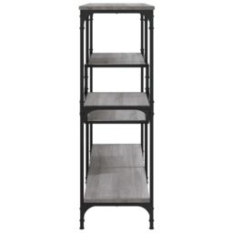 Berkfield Home Console Table Grey Sonoma 103x32x95 cm Engineered Wood - Size: 103 x 32 x 95 cm - thumbnail 5
