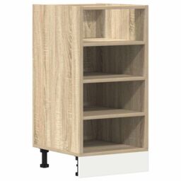 Berkfield Home Bottom Cabinet Sonoma Oak 40x44.5x81.5 cm Engineered Wood in Brown - thumbnail 2
