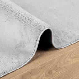 Berkfield Home Rug OVIEDO Short Pile Grey 140x200 cm - Size: Medium - thumbnail 6