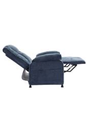 Groundlevel Electric Modern Recliner Chair in Navy - thumbnail 4