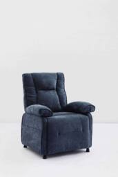 Groundlevel Electric Modern Recliner Chair in Navy - thumbnail 5
