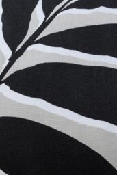 Fusion 'Leaf Print' Water & UV Resistant Filled Cushion in Natural - Size: 43 cm x 43 cm - thumbnail 4