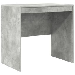 Berkfield Home Desk Concrete Grey 80x50x76 cm Engineered wood - Size: 80 x 50 x 76 cm - thumbnail 2