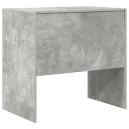 Berkfield Home Desk Concrete Grey 80x50x76 cm Engineered wood - Size: 80 x 50 x 76 cm - thumbnail 6