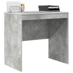 Berkfield Home Desk Concrete Grey 80x50x76 cm Engineered wood - Size: 80 x 50 x 76 cm - thumbnail 3