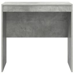 Berkfield Home Desk Concrete Grey 80x50x76 cm Engineered wood - Size: 80 x 50 x 76 cm - thumbnail 4