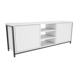Decorotika Otis TV Stand, TV Unit for TV's up to 63 inch in White - thumbnail 5