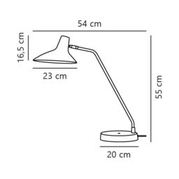 Nordlux Modern Indoor Table Lamp Black Metal E14 Adjustable Head - Mains Powered, IP20 - thumbnail 5