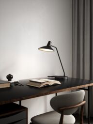Nordlux Modern Indoor Table Lamp Black Metal E14 Adjustable Head - Mains Powered, IP20 - thumbnail 4