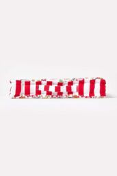 Homescapes Cotton Owl Floor Cushion in Red - Size: 50 cm x 50 cm - thumbnail 5