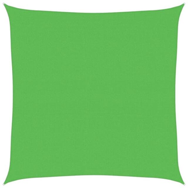 Berkfield Home Sunshade Sail 160 g/m ² Light Green 4.5x4.5 m HDPE - image 1