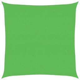 Berkfield Home Sunshade Sail 160 g/m ² Light Green 4.5x4.5 m HDPE - thumbnail 1