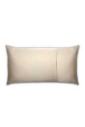 Belledorm Pima Cotton Sateen 450 Thread Count Bolster Pillowcase in Beige - Size: Single