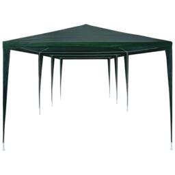 Berkfield Home Party Tent 3x9 m PE Green - thumbnail 1