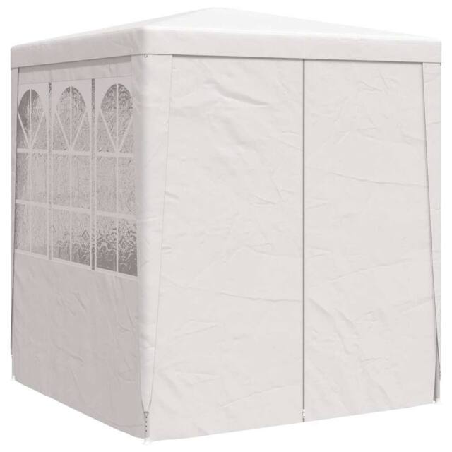 Berkfield Home Professional Party Tent with Side Walls 2x2 m White 90 g/m ² - image 1
