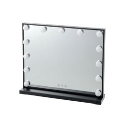 Hollywood Vanity Mirror With Smart Touch Screen in Black - thumbnail 2