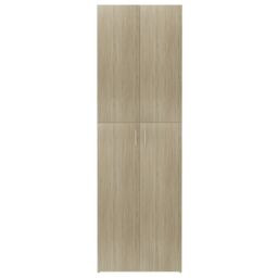 Berkfield Home Office Cabinet Sonoma Oak 60x32x190 cm Engineered Wood in Brown - Size: 60 x 32 x 190 cm - thumbnail 5
