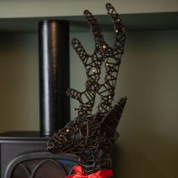 Samuel Alexander Light up Brown Christmas Reindeer with 100 Warm White LEDs - thumbnail 3