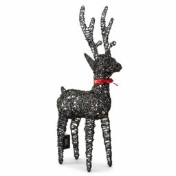 Samuel Alexander Light up Brown Christmas Reindeer with 100 Warm White LEDs - thumbnail 8