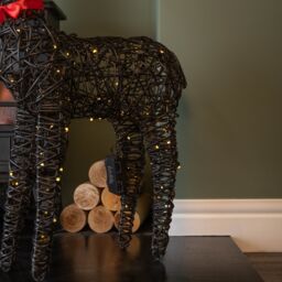 Samuel Alexander Light up Brown Christmas Reindeer with 100 Warm White LEDs - thumbnail 5
