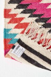 Homescapes Manila Handwoven Patterned Kilim Wool Hall Runner, 66 x 200 cm - Size: 66 cm x 200 cm - thumbnail 5