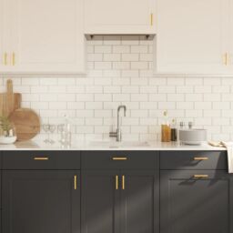 Berkfield Home Cabinet Handles 20 pcs Gold 64 mm Stainless Steel - thumbnail 4