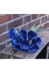 KDMD Rose Bundle Blue Artificial Flowers - thumbnail 3