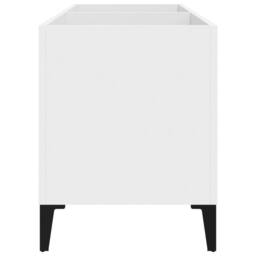 Berkfield Home Record Cabinet White 74.5x38x48 cm Engineered Wood - thumbnail 6