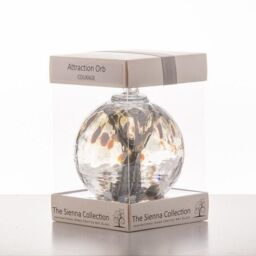 Sienna Glass Attraction Orb Courage in Silver - thumbnail 1