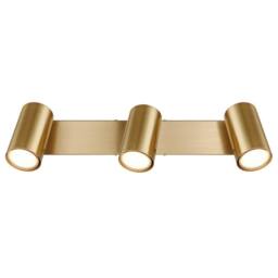 Netlighting Robby Ceiling Spotlight Bar Gold Colours Brushed 3x GU10 - thumbnail 4