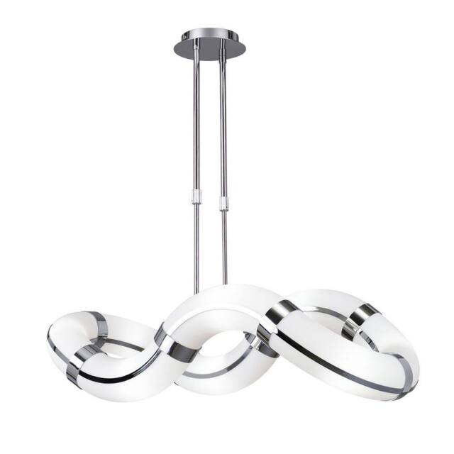 Netlighting Guss Telescopic GU10 8 Light L1SGU10 Oval Curved Polished Chrome in Grey - image 1
