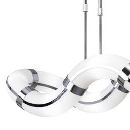 Netlighting Guss Telescopic GU10 8 Light L1SGU10 Oval Curved Polished Chrome in Grey - thumbnail 3