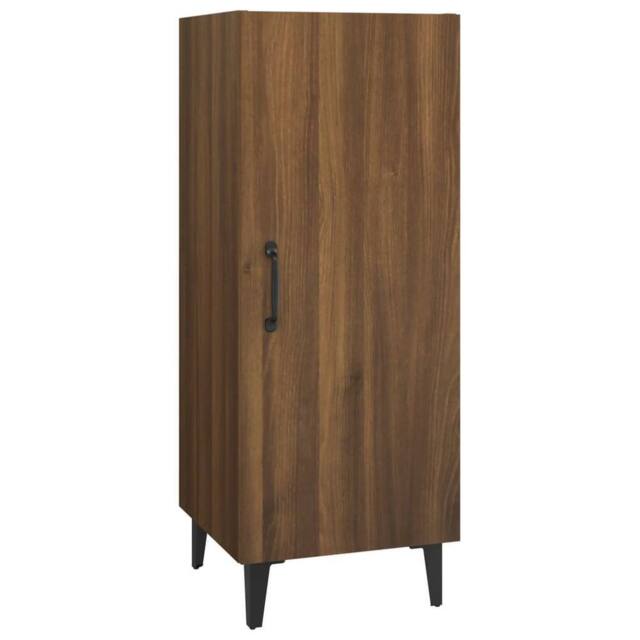 Berkfield Home Sideboard Brown Oak 34.5x34x90 cm Engineered Wood - image 1