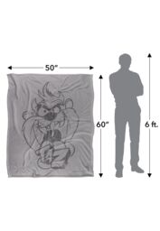 Warner Brothers Looney Tunes Officially Licensed Silky Touch Super Soft Throw Blanket 152 x 127 cm in White - thumbnail 5