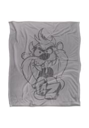 Warner Brothers Looney Tunes Officially Licensed Silky Touch Super Soft Throw Blanket 152 x 127 cm in White - thumbnail 1