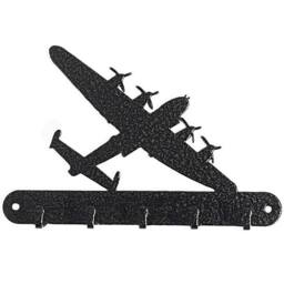 Poppyforge Lancaster Key Holder - No Text - L15 x H9 cm - Antique Black - thumbnail 2
