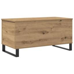 Berkfield Home Durable Coffee Table Artisan Oak 90x44.5x45 cm Engineered Wood in Brown - thumbnail 7