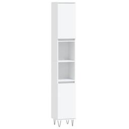 Berkfield Home 3 Piece Bathroom Furniture Set White Engineered Wood - thumbnail 5