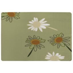 Benjamin Tate Design Patterns & Shapes In The Style Of Scrapbooking Rug in Natural - Size: Large - thumbnail 1