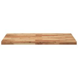 Berkfield Home Table Top Rectangular 120x70x4 cm Solid Wood Acacia in Brown - Size: 120 x 70 x 4 cm - thumbnail 5