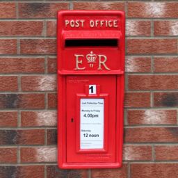 Monstershop Red Royal Mail Post Box with Stand - thumbnail 4