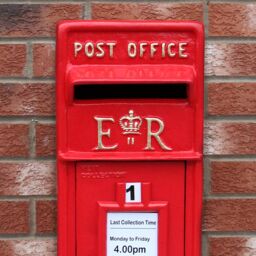 Monstershop Red Royal Mail Post Box with Stand - thumbnail 3