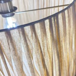 CGC Lighting Tove Straw Paper Large Easy Fit Hand Made Lampshade in Natural - thumbnail 8