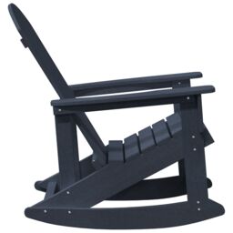 Berkfield Home Adirondack Rocking Chairs 2 pcs Navy blue 73.5 x 92 x 90 cm - thumbnail 6